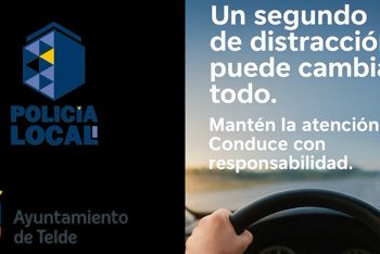 La Policía Local de Telde colabora con la DGT en la Campaña de Vigilancia y Control de Distracciones al Volante