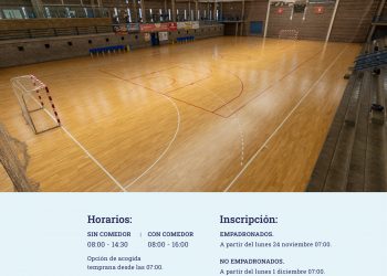 El Campus Multideportivo de Navidad en Agüimes abre inscripciones este próximo lunes 