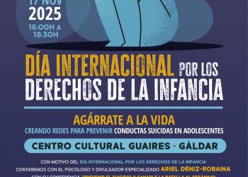 El Ayuntamiento de Gáldar organiza la jornada “Agárrate a la vida: creando redes para prevenir conductas suicidas en adolescentes”