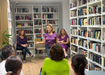 La Biblioteca Agustín Ramírez Alemán de El Carrizal refuerza su mensaje contra la violencia de género