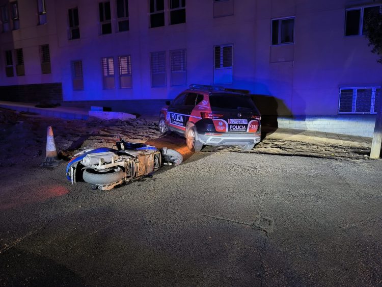 La Policía Canaria detiene a un motorista tras una peligrosa persecución en Gran Canaria