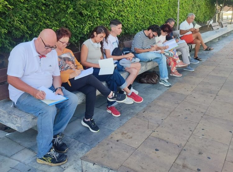 SBT ofrece un taller de escritura al aire libre