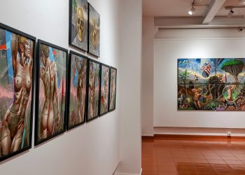 ‘Retrospectum’ repasa dos décadas de la obra de Manolo Yanes en la Sala de Arte Agüimes