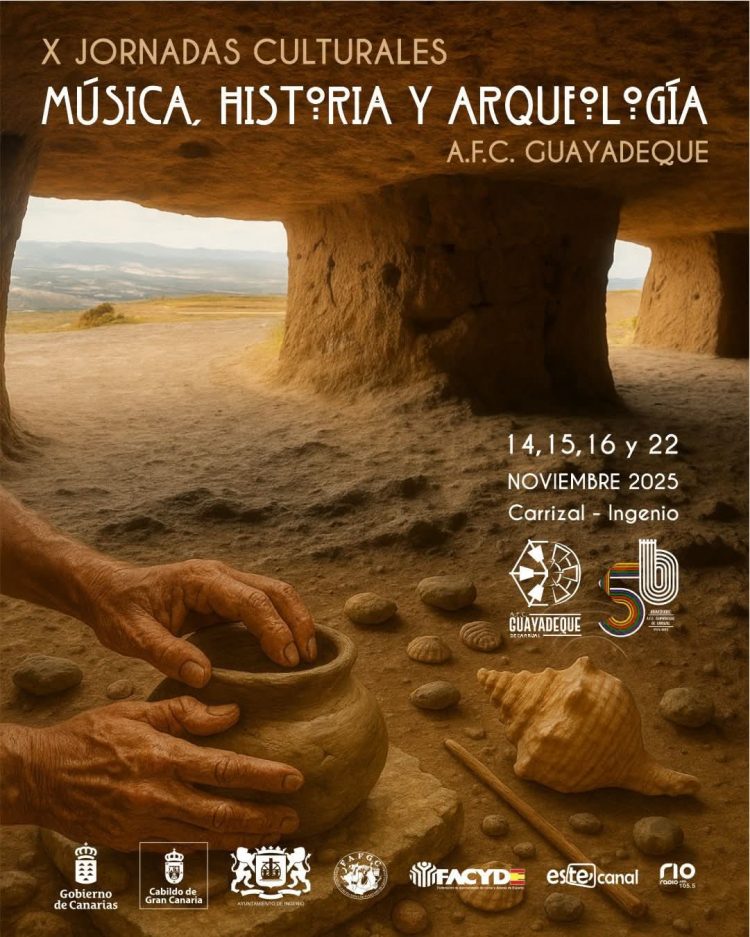 Música, historia y arqueología en las X Jornadas Culturales de la A.F.C. Guayadeque