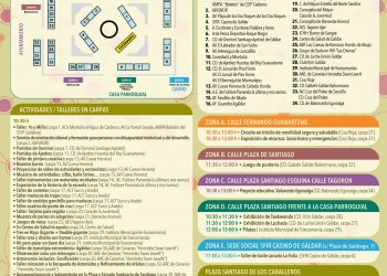 El IX Encuentro de Asociaciones ‘Juntas Avanzamos’ llega este sábado 8 de noviembre a la Plaza de Santiago