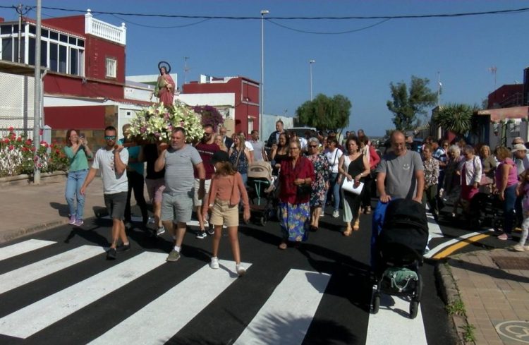 El barrio de Las Puntillas celebra esta semana sus fiestas en honor Santa Lucía