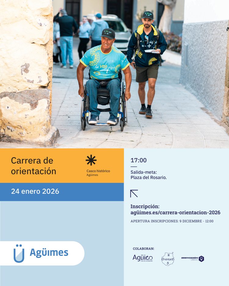 Abierto el plazo de inscripción para la Carrera de Orientación de Agüimes 2026
