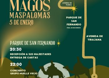 La Cabalgata de Reyes de Maspalomas volverá a llenar las calles de magia el 5 de enero desde el Yumbo hasta el Parque de San Fernando