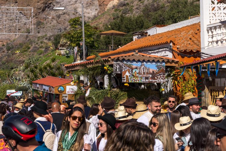 Mejunje, aceitunas y parrandas animan la celebración de la Romería de los Labradores que despide las fiestas de Santa Lucía