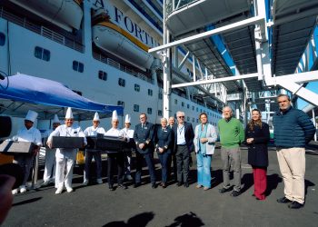 La Autoridad Portuaria de Las Palmas impulsa una alianza entre Costa Cruceros y el Banco de Alimentos para apoyar a las comunidades locales