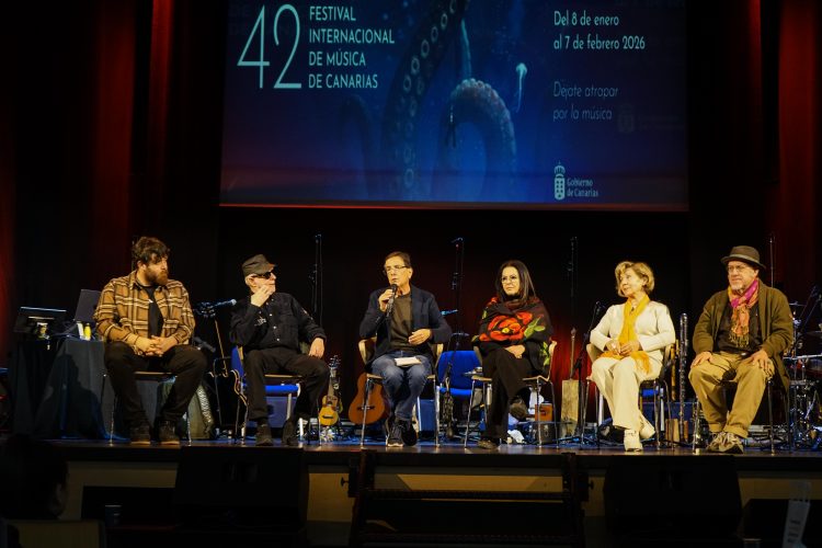 La versión en concierto de ‘Canarii’, de Olga Cerpa y Mestisay, en el Festival de Música de Canarias