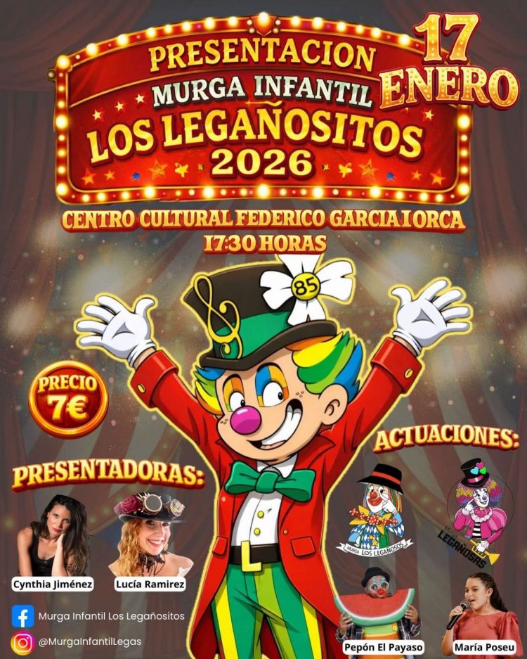 Los Legañositos levantan el telón del Carnaval 2026 con una presentación cargada de crítica y fantasía