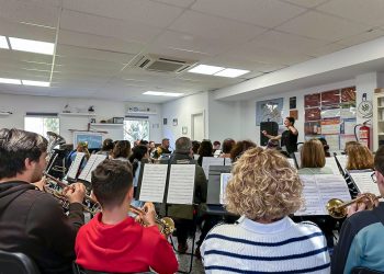 58 personas participan en la Jornada de Desarrollo Artístico con la directora de banda Vivian Gutiérrez Abreu