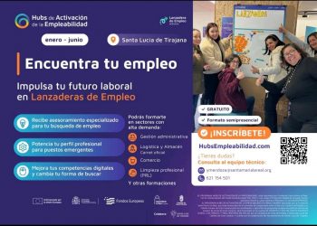 La nueva lanzadera de empleo en Santa Lucía de Tirajana en la Escuela Taller durará de enero a junio