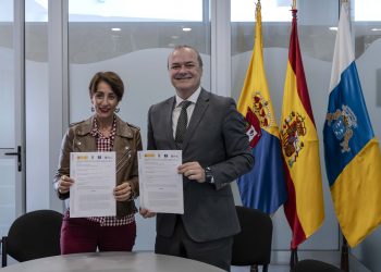 Mogán firma la adenda que amplia la financiación para la construcción de VPO en Arguineguín