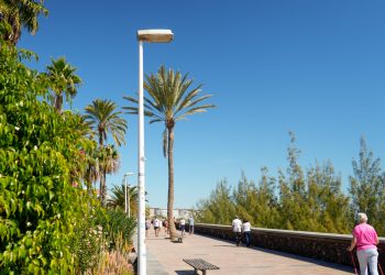 El Consorcio Maspalomas impulsa la eficiencia energética del Paseo Costa Canaria con una inversión de 475.000 euros