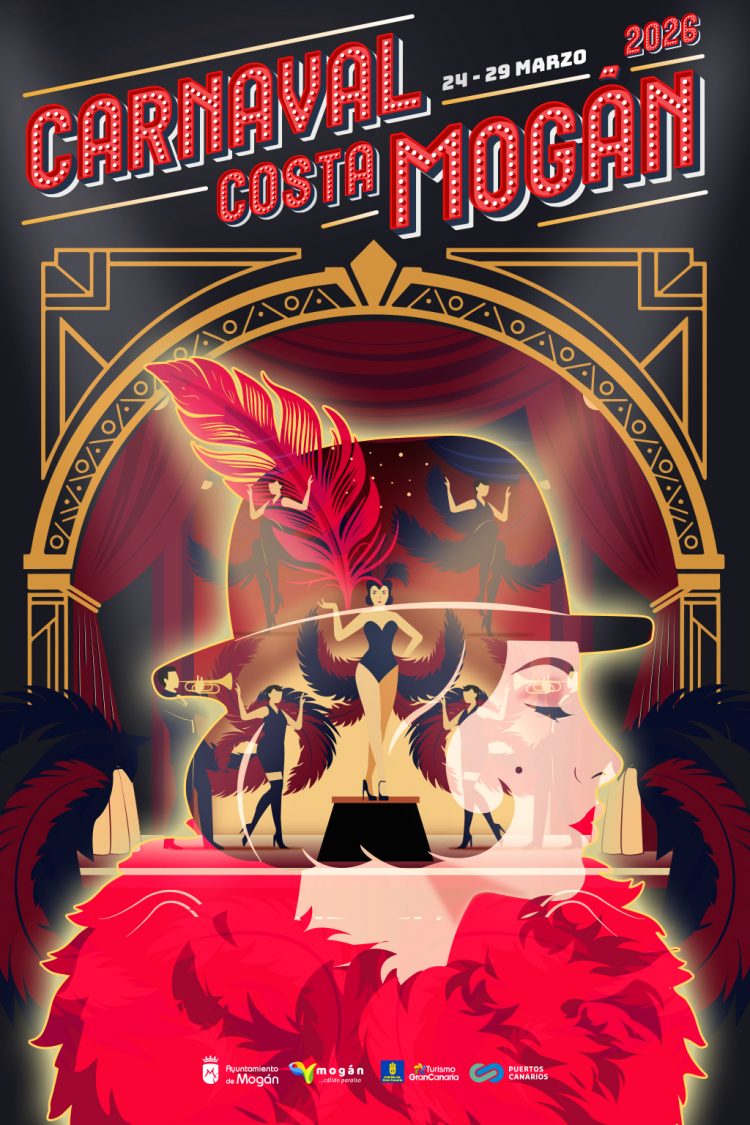  El Carnaval Costa Mogán 2026 da a conocer su cartel y abre inscripciones para carrozas y drags