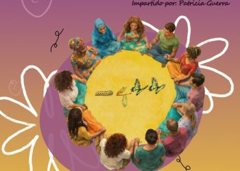 La terapeuta Patricia Guerra imparte el taller ‘Personas del mundo, almas en expansión’ en el centro Harimaguada