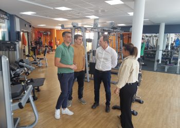 La sala de musculación de la Piscina Municipal recibe diversas mejoras y nuevo equipamiento