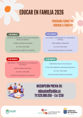 El programa ‘Educar en familia 2026’ llega a Gáldar para acompañar a los progenitores en la educación de sus hijos