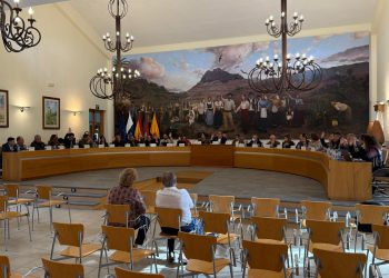 El pleno de Santa Lucía de Tirajana insta al Cabildo a la colocación de señales de tráfico que adviertan del tránsito de ciclistas en la GC-65