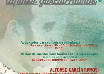 Telde conmemora el Día de las Letras Canarias con un programa de actividades dedicado a Alfonso García