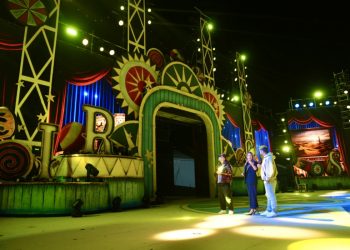 El Carnaval Internacional de Maspalomas 2026 revela la imagen de su gran escenario inspirado en la magia del circo