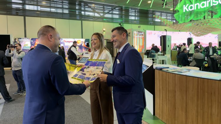 Maspalomas irrumpe en Alemania con 3,6 millones de impactos digitales y una acción urbana en pleno Berlín