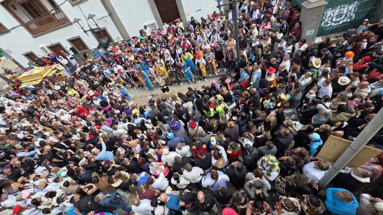 El casco de El Carrizal se llena de mascaritas en su III Carnaval de Día y Tradicional