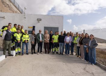 El depósito de agua Manuel de los Reyes abastecerá a 2.340 familias en la zona alta de Sardina del Sur