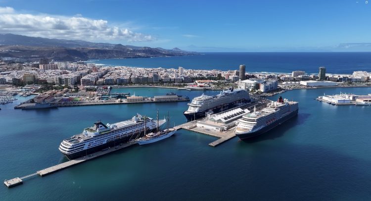 Los puertos de la Cruise Atlantic Islands rozan los 5 millones de cruceristas y marcan en 2025 su mejor registro histórico