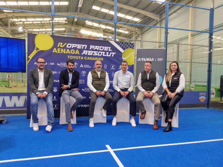 La cuarta edición del Open Pádel Absolut Aenaga – Toyota Canarias se celebrará a finales de marzo