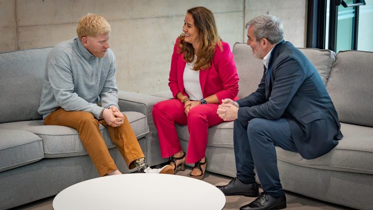 Fernando Clavijo valora la clasificación para el Europeo del palista paralímpico canario Axel Celmanti