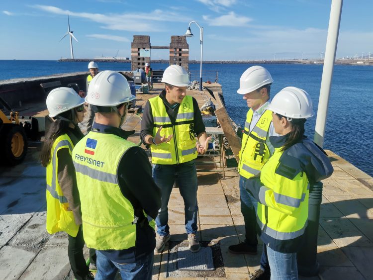 El Ayuntamiento impulsa la mejora del Muelle de Arinaga mientras avanza su rehabilitación integral