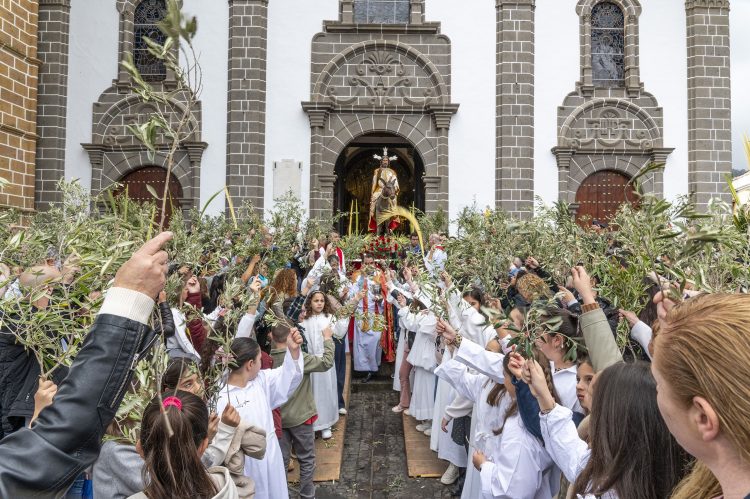 La Semana Santa en Teror recupera la procesión de ‘Jesús en el Huerto de los Olivos’