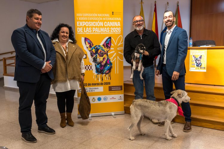 Más de setecientas mascotas participarán en la Exposición Canina Internacional en La Karpa de Vecindario