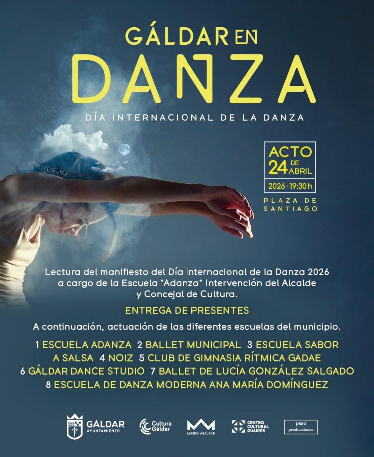 La Plaza de Santiago acoge este viernes la lectura del manifiesto del Día de la Danza y la actuación de las escuelas del municipio