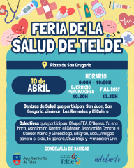 San Gregorio acoge este viernes la Feria de la Salud de Telde