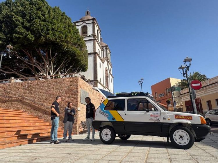 Sello ingeniense en una aventura sobre ruedas cruzando el desierto