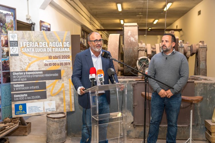 Experimentos, talleres y mucho más en la I Feria del Agua y la Sostenibilidad de Santa Lucía