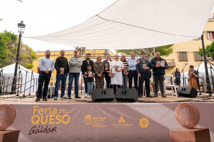 Gáldar premia a los mejores quesos artesanos en la Fiesta del Queso y cierra con éxito la XXVIII edición de la Feria
