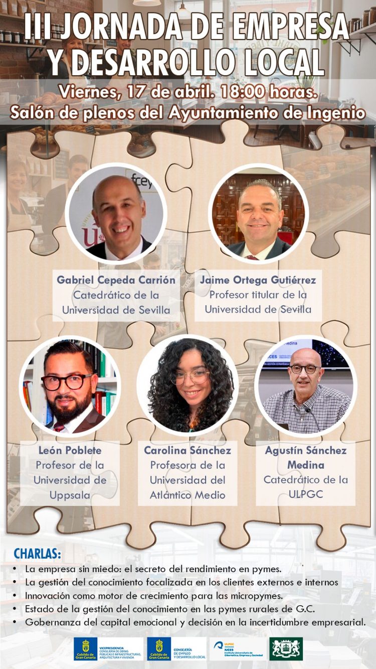 Impulsar el rendimiento y la innovación empresarial, eje de una jornada especializada en desarrollo local