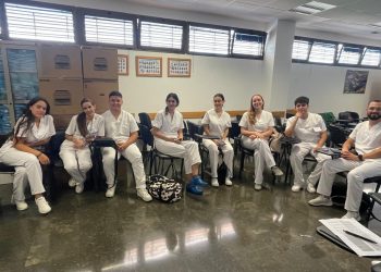 El Centro de Salud de El Doctoral acoge una sesión de evaluación de 78 estudiantes de Enfermería de la ULPGC