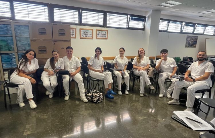 El Centro de Salud de El Doctoral acoge una sesión de evaluación de 78 estudiantes de Enfermería de la ULPGC