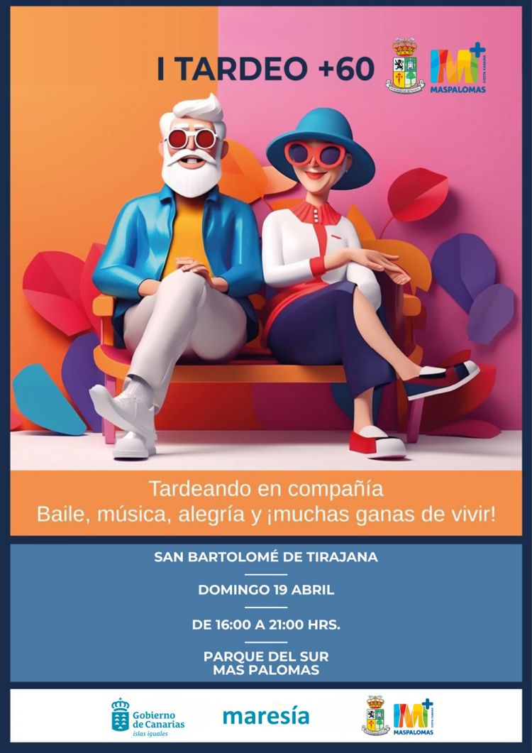Maspalomas celebra el primer ‘Tardeo +60’, un evento de ocio activo dirigido específicamente a mayores de 60 años