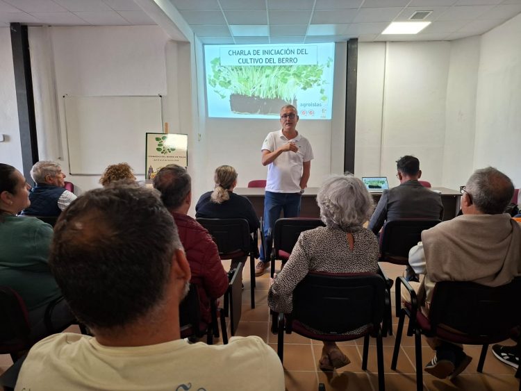 Las II Jornadas del Berro acercan el cultivo de este producto tradicional a la ciudadanía