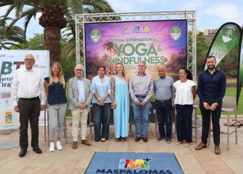 El Parque del Sur acoge el domingo el I Festival Internacional de Yoga de Maspalomas 