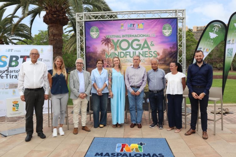 El Parque del Sur acoge el domingo el I Festival Internacional de Yoga de Maspalomas 