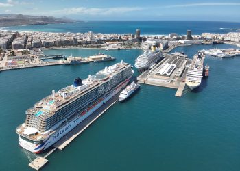 La Autoridad Portuaria de Las Palmas roza los 9 millones de toneladas y dispara el turismo de cruceros un 16,57%