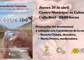 La Aldea de San Nicolás acoge la proyección del documental “Curanderas canarias, tradiciones de sanación”